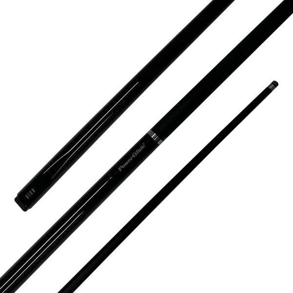 Powerglide Noir - 2-Piece Fibreglass Cue 57" / 10mm Glue On Cues