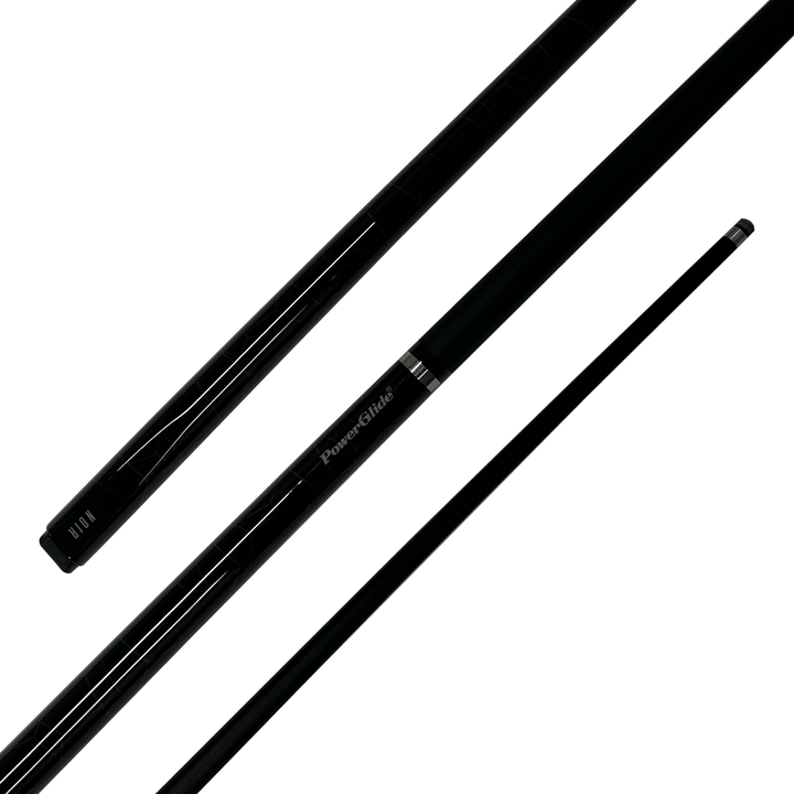 Powerglide Noir - 2-Piece Fibreglass Cue 57" / 10mm Glue On Cues