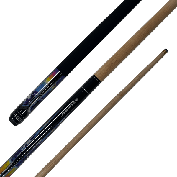 BARRACUDA Silver Metal High Grade Ash Pool Snooker Billiard Cue