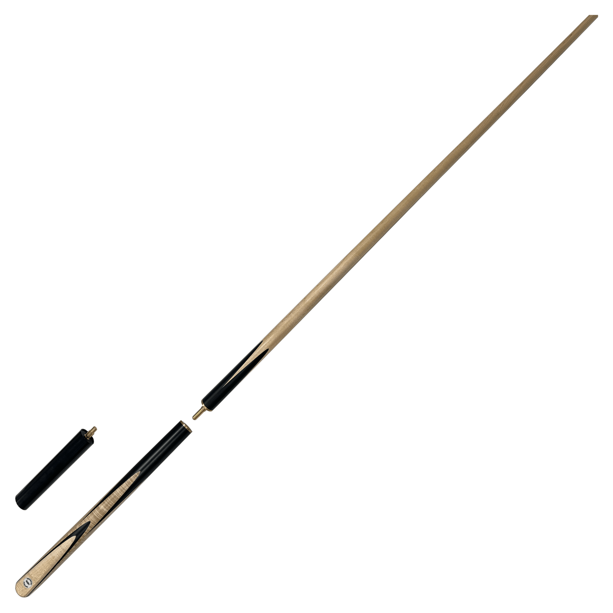 Powerglide Ruby - 2-Piece 3/4 Split Hand Made Ash Cue with 6" Extension 57" / 9.5mm Glue On Cues