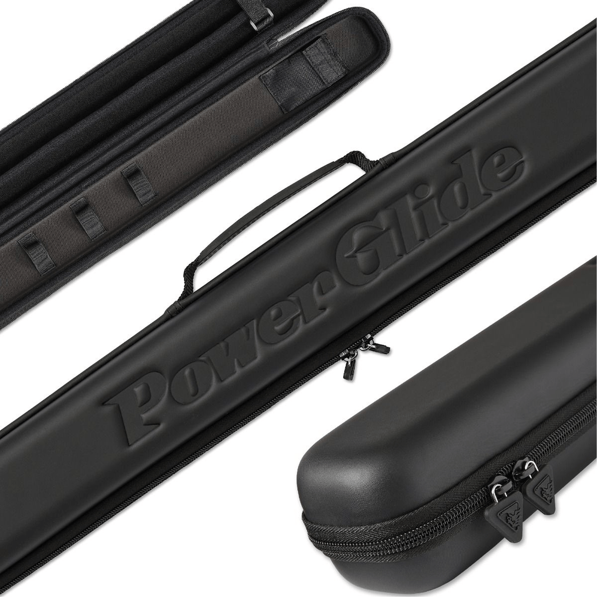 Powerglide Svartur - 2-Piece Cue Case Black Cases