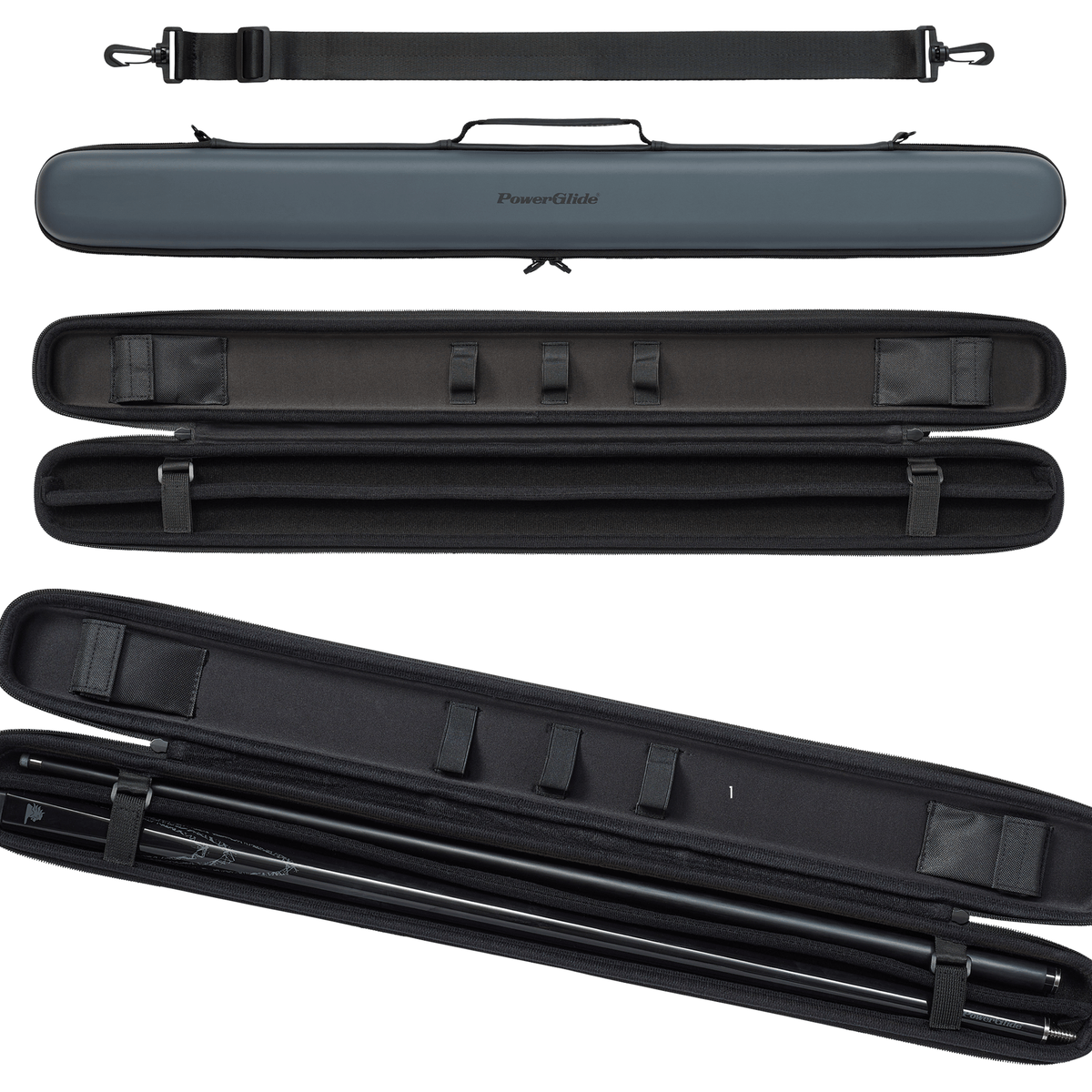 Powerglide Svartur - 2-Piece Cue Case Cases