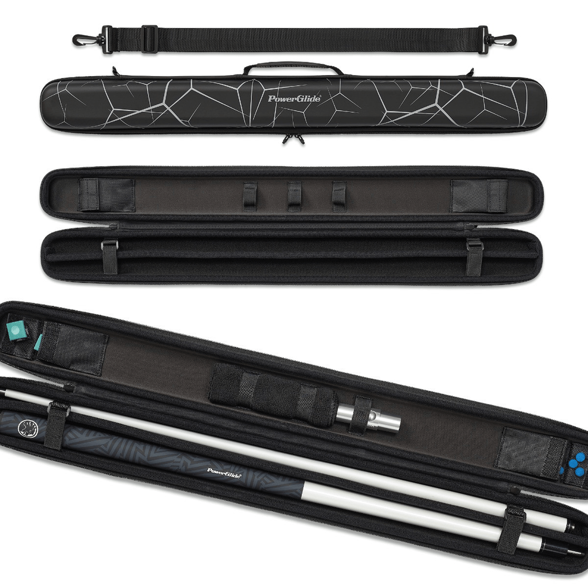 Powerglide Svartur - 2-Piece Cue Case Cases