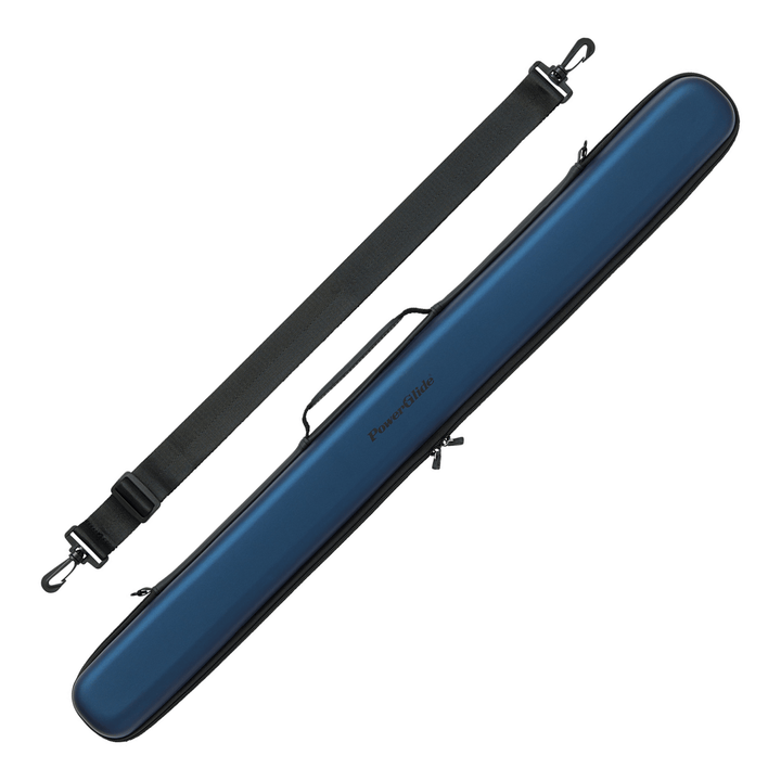 Powerglide Svartur - 2-Piece Cue Case Metallic Blue Cases