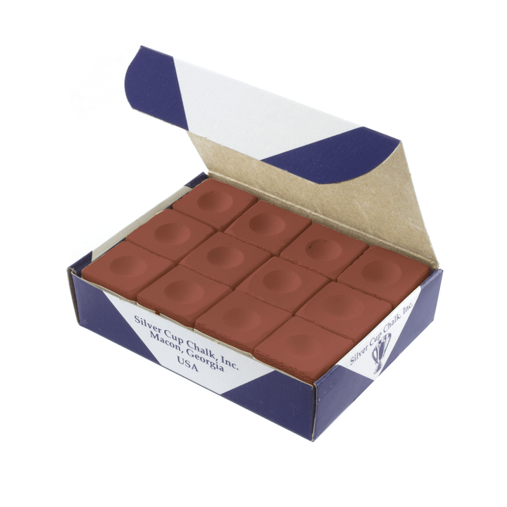 Silver Cup Chalk (12 Pack) Brown Accessories
