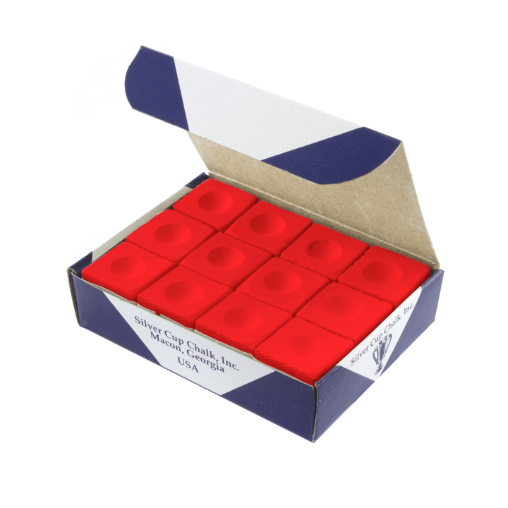 Silver Cup Chalk (12 Pack) Red Accessories