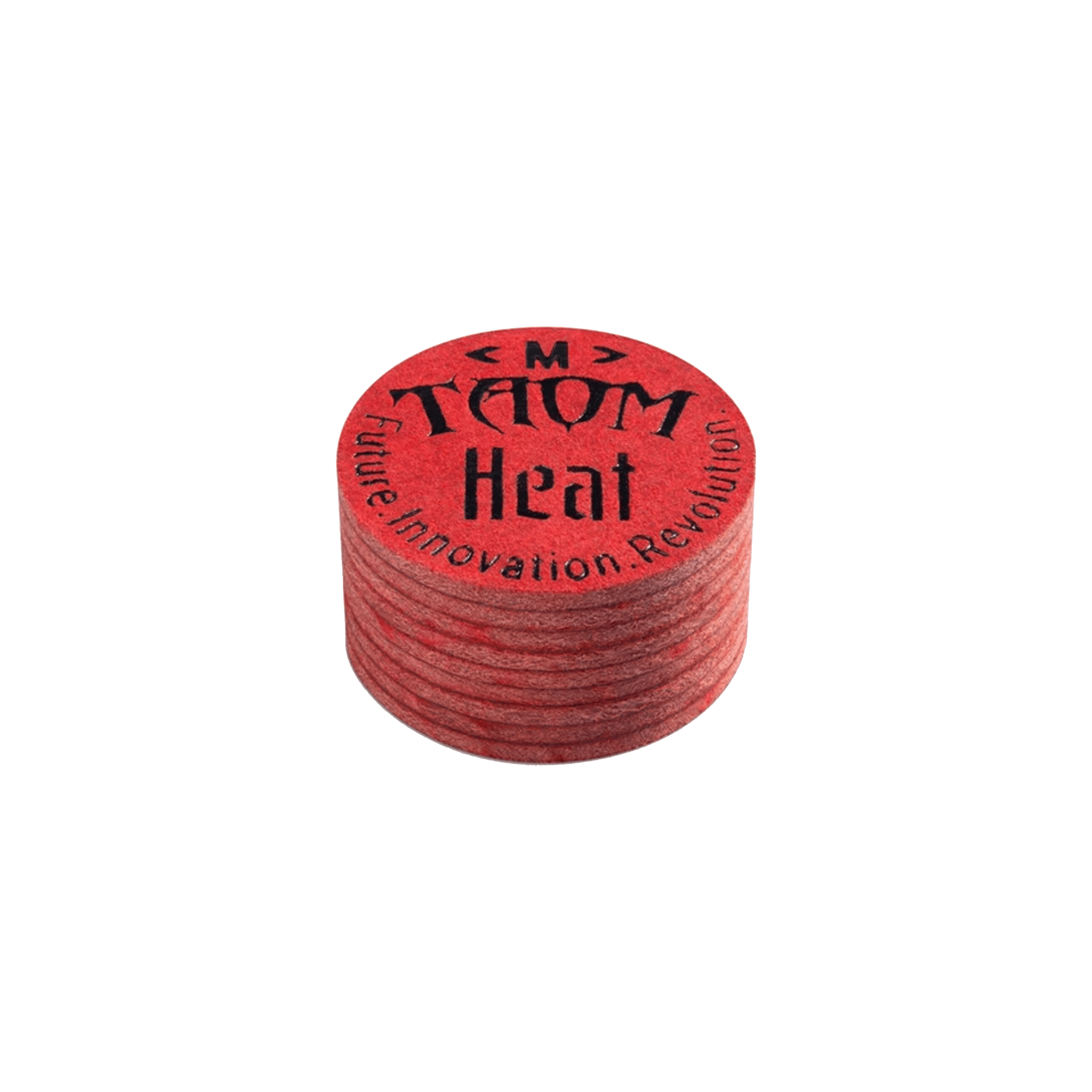 Taom Heat Glue On Cue Tip (Single) 10mm Glue On / Soft Cue Tips