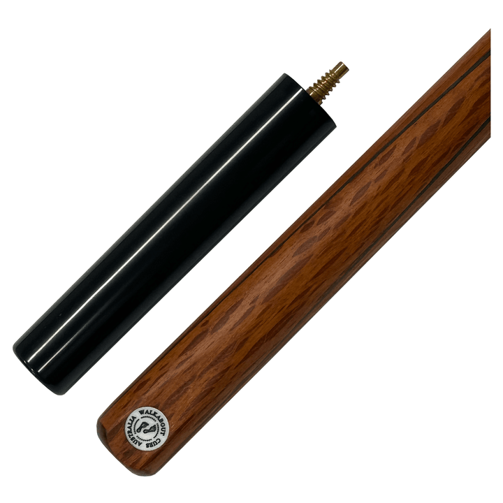 Walkabout 2-Piece Sheoak & Jarrah Splice Cue with 6" Extension 57" / 10mm Glue On Cues