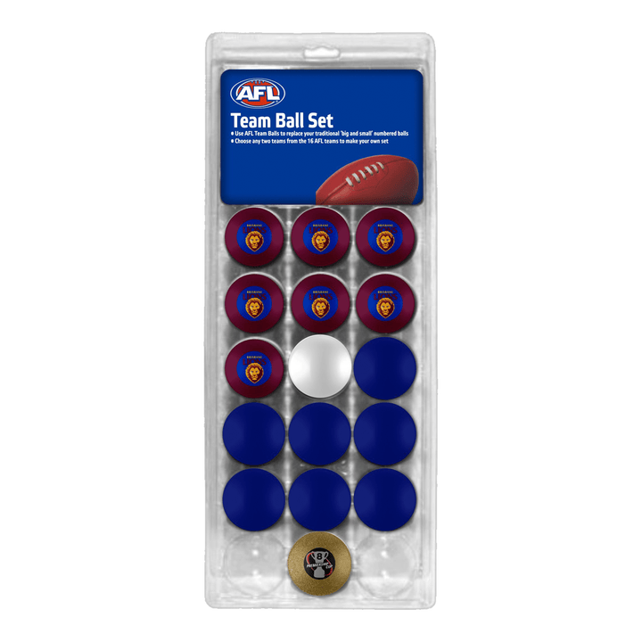 AFL AFL Pool Ball Set 2" / Brisbane Lions Balls