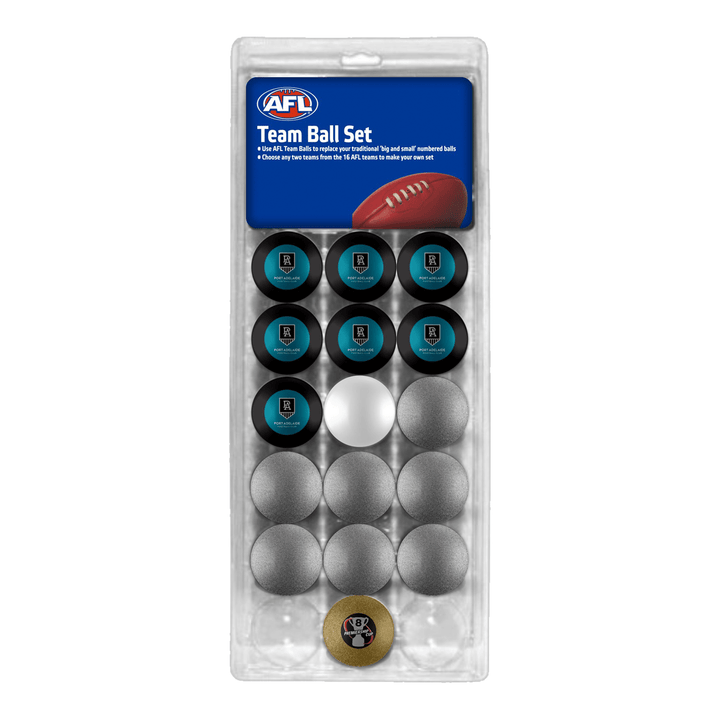 AFL AFL Pool Ball Set 2" / Port Adelaide Power Balls