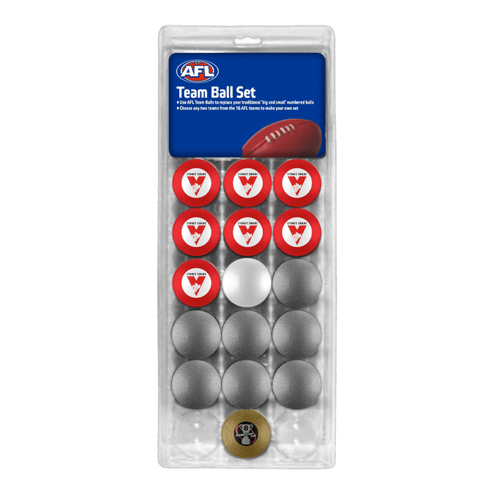 AFL AFL Pool Ball Set 2" / Sydney Swans Balls