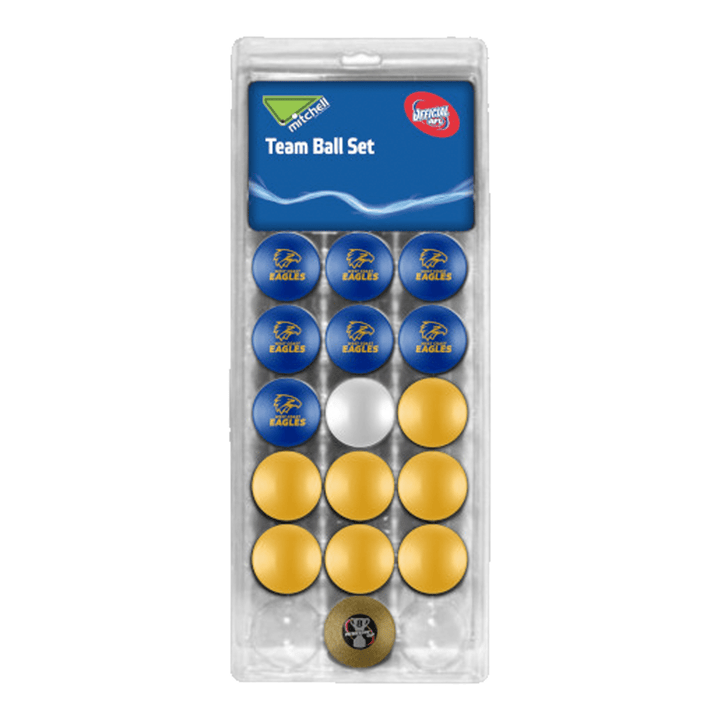 AFL AFL Pool Ball Set 2" / West Coast Eagles Balls