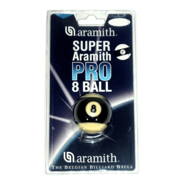 Aramith Super Aramith Pro No. 8 Striped Black Ball 2" Balls