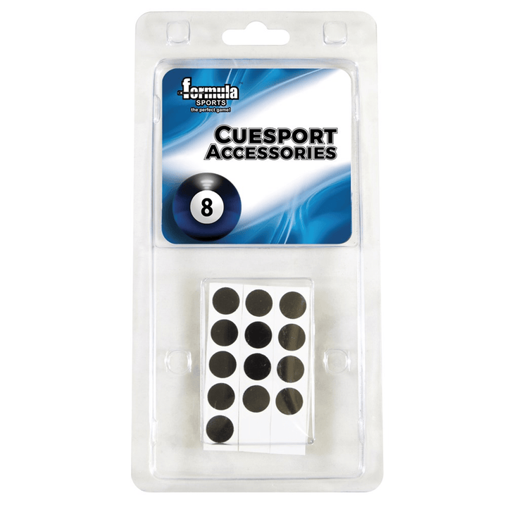 Formula Sports 12mm Black Table Spots (25 Pack) Accessories
