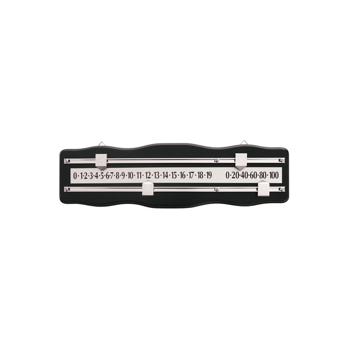 Formula Sports 2 Player Scoreboard Black & Chrome Accessories