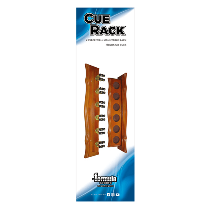Formula Sports 6 Clip Cue Rack Accessories