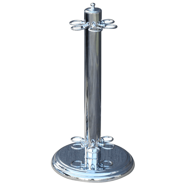 Formula Sports 6 Cue Metal Stand Chrome Accessories