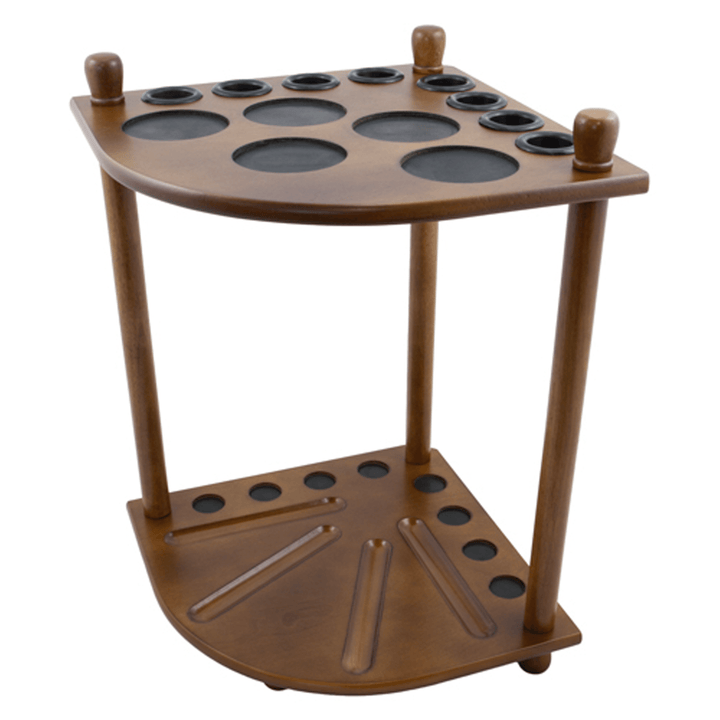Formula Sports 8 Cue Corner Stand Oak Accessories