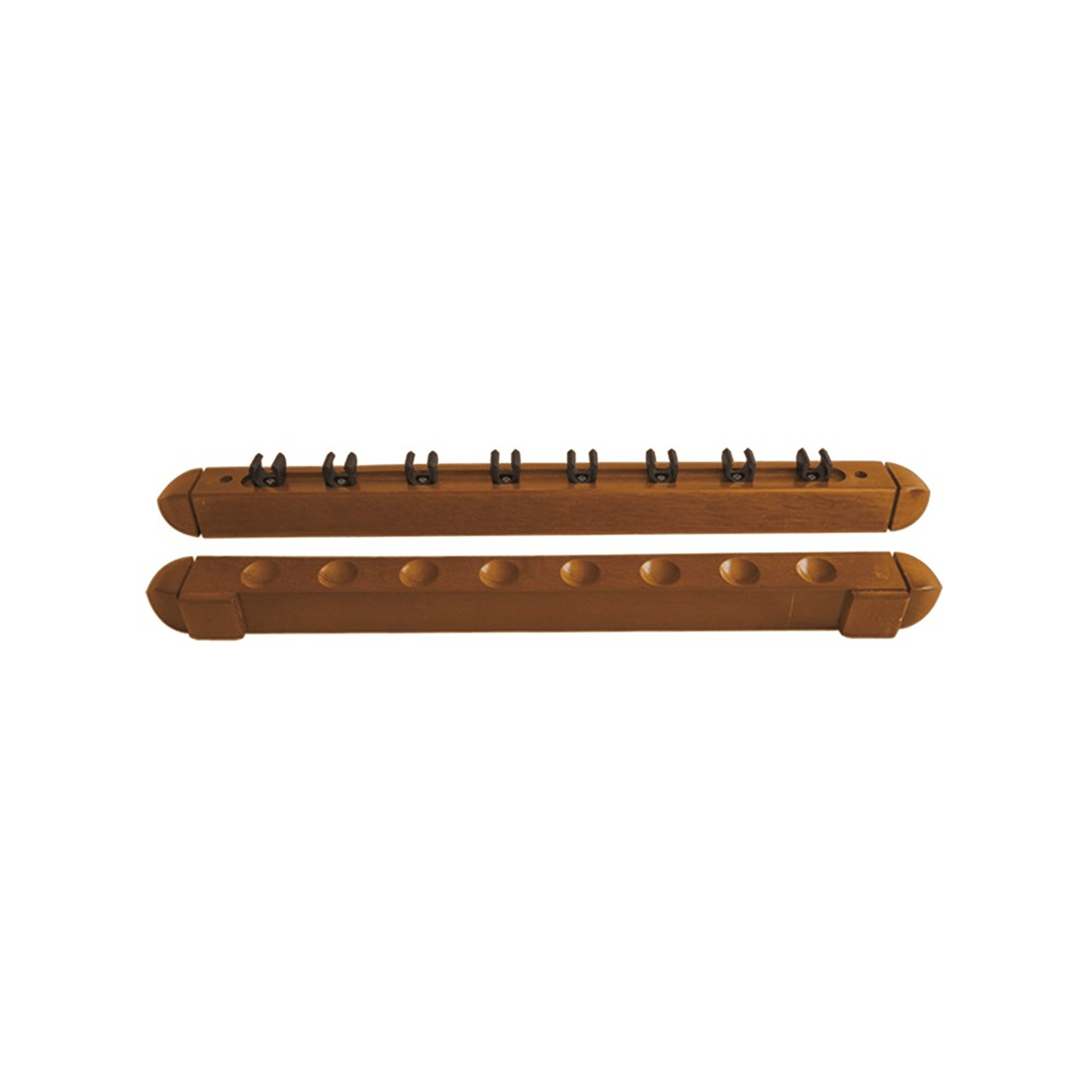 Formula Sports Oak Wall Cue Rack 8 Cue Accessories