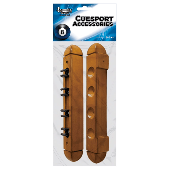 Formula Sports Oak Wall Cue Rack Accessories