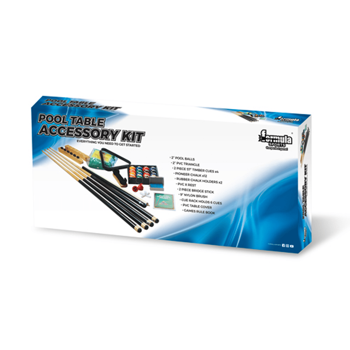 Pool Table Formula Buy Formula Sports Pool Table Accessory Kit from Cue Store