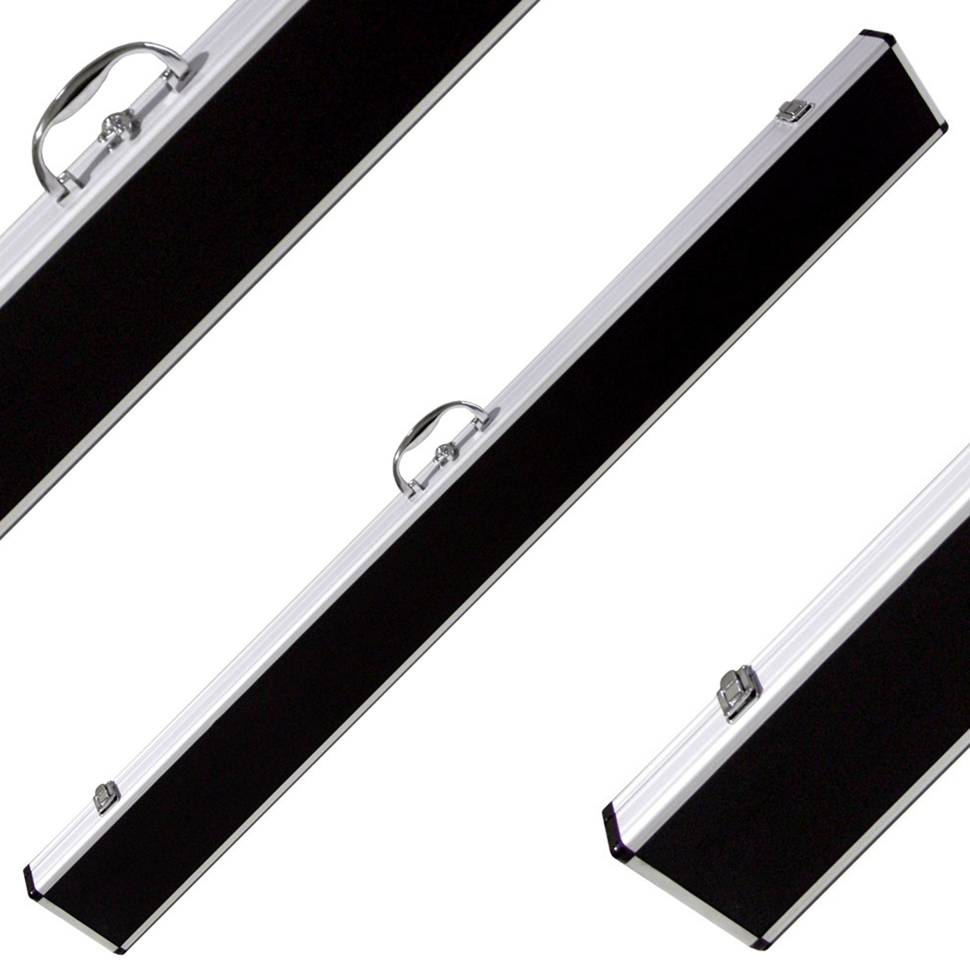 Formula Sports Two Cue 3/4 Split 50" Alloy Hard Cue Case Black Cases