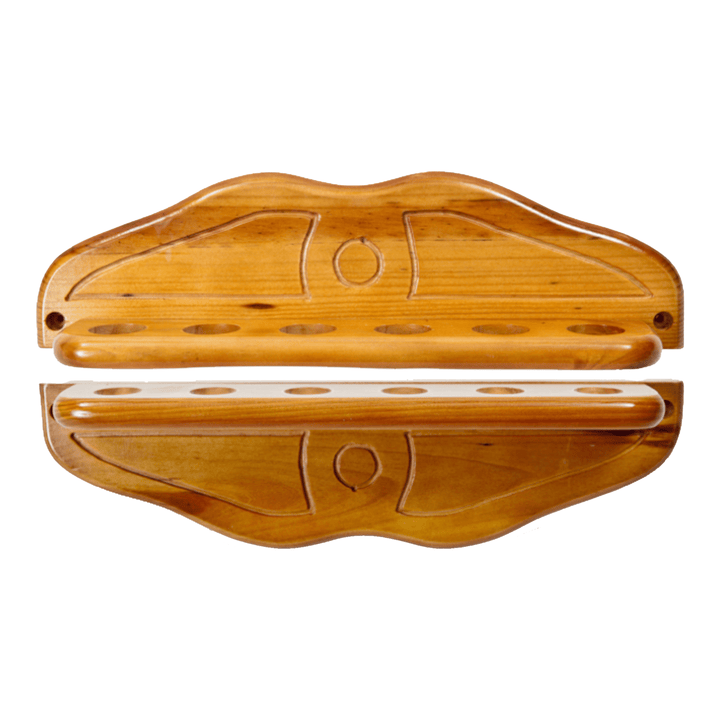 Mitchell 6 Hole Cue Rack 6 Cue / Timber Accessories