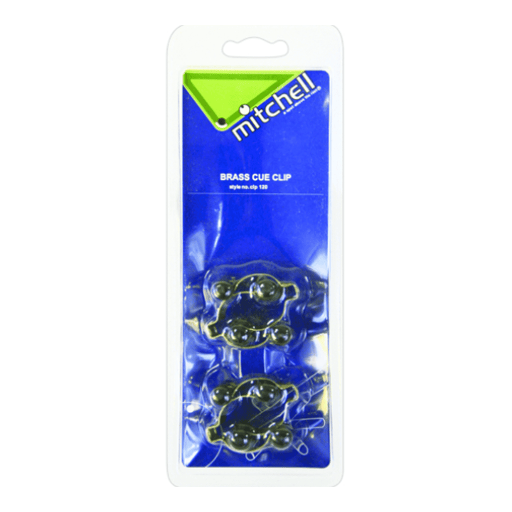 Mitchell Cue Clips (4 pack) Brass Accessories