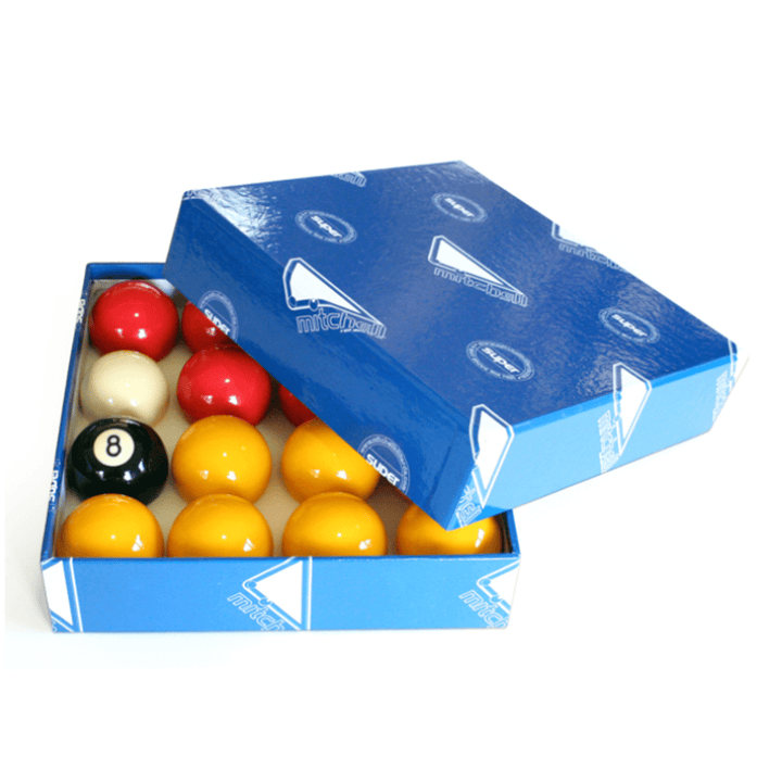 Mitchell Super Polyester Grade A Casino Pool Balls 2" Balls