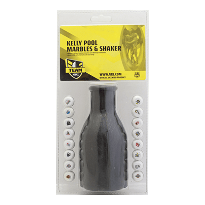 NRL NRL Kelly Pool Shaker & Marbles Black Accessories