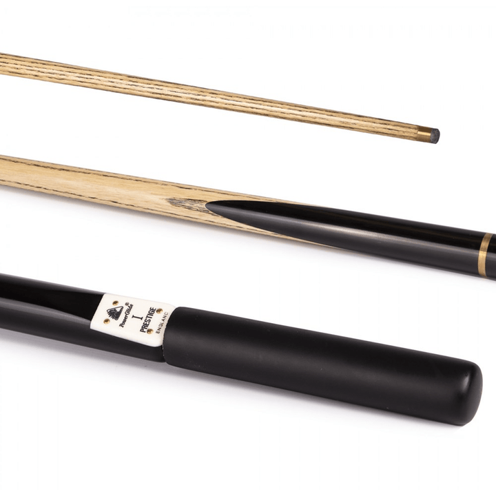 Powerglide Prestige I - 2-Piece Ash 3/4 Split Cue with 6" Extension 57" Cues
